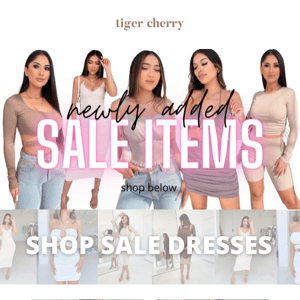NEW ITEMS ADDED TO OUR SALE TAB 🤑