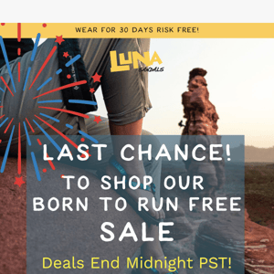 Sale Ends Midnight!