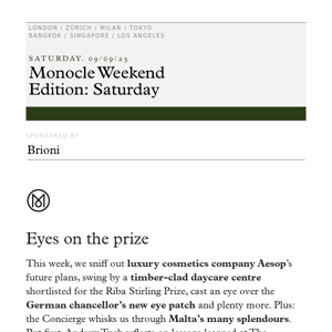The Monocle Weekend Edition – Saturday 9 September 2023