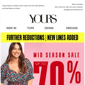 Your best order yet, with up to 70% off…