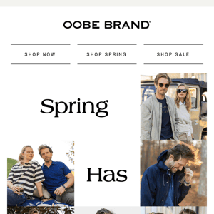 New. Arrivals. For. Spring.