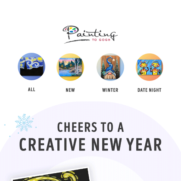 Cheers to a Creative New Year