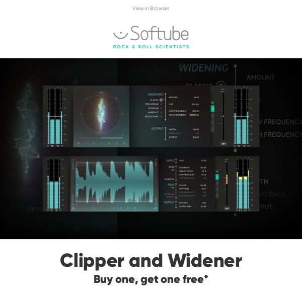 Clipper & Widener. 👯 Buy one, get one free.