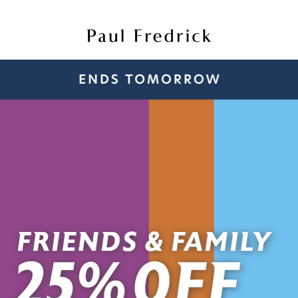 Did you hear? 25% off everything