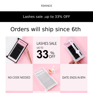 Lashes sale ,up to 33% OFF sale  😍