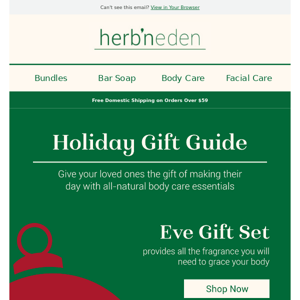 The Herb’n Eden Holiday Gift Guide