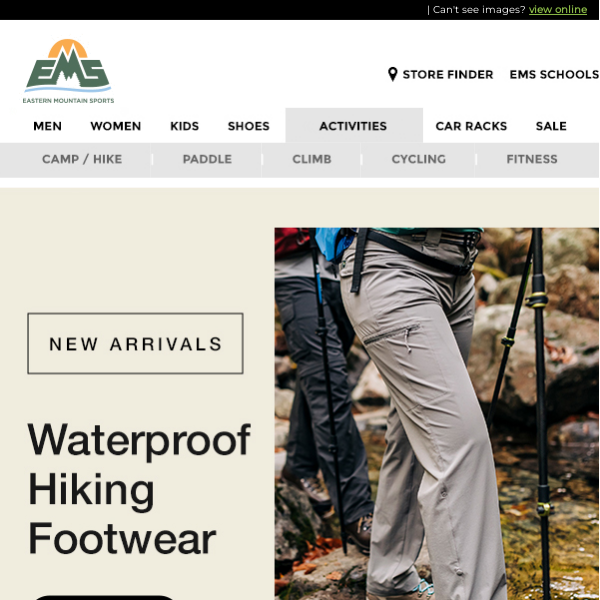 Stay Dry from the Ground Up with Waterproof Hiking Footwear