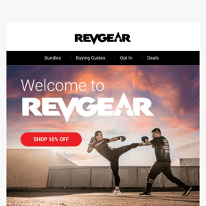 It’s official! You’re now an exclusive member of Team Revgear