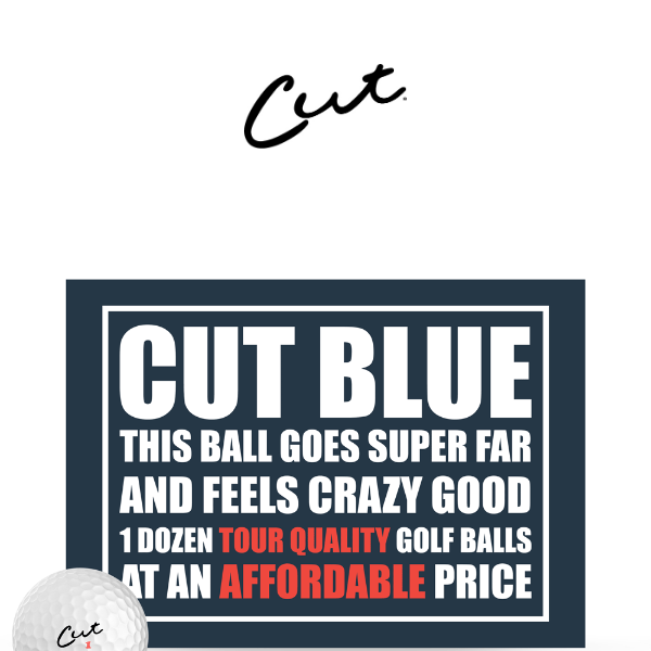 Last Chance: Cut Blue's Exclusive Offer