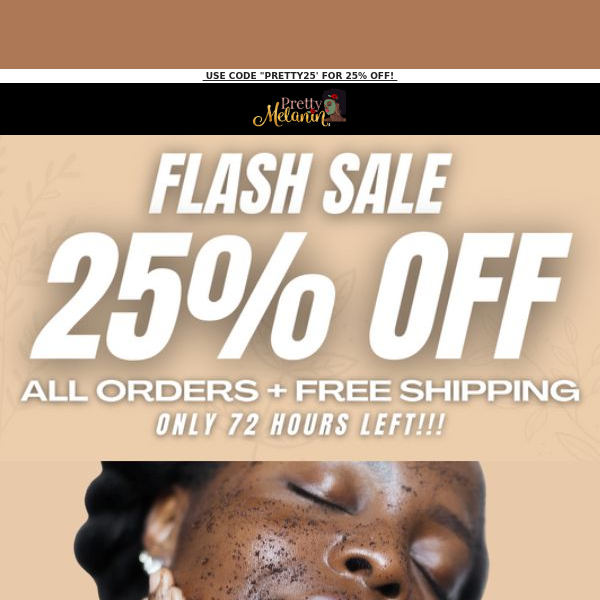 25% Off Plus Free Shipping!!!