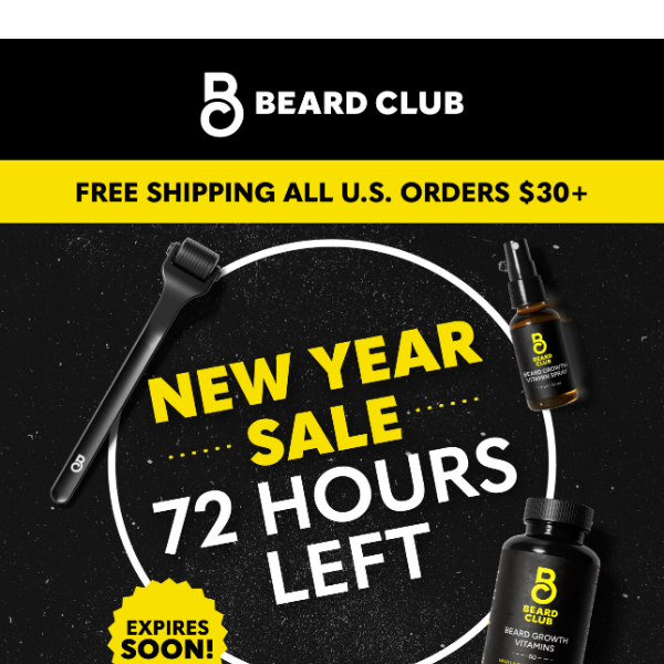 Expires soon: New Year Sale