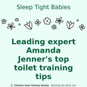 What's new for summer (with a sneaky VIP discount)? Products to get your toilet training started! 💩