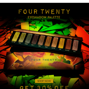 🌿 Your fave Grunge Palette 💨 Four Twenty Palette 30% off 🥳