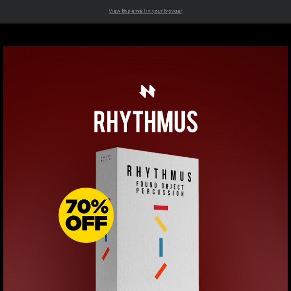 🔥 70% Off RHYTHMUS by Naroth Audio