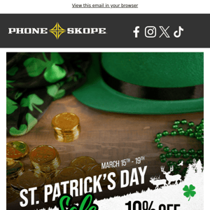 🍀It's your lucky DAY! Save 10% on your order TODAY! 🍀