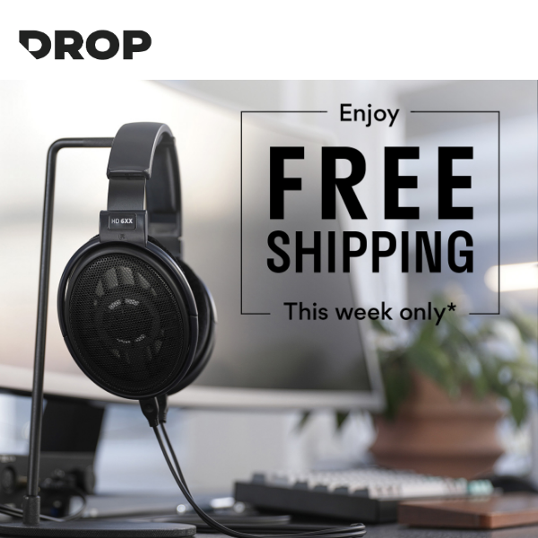 📣 Free Shipping On Everything