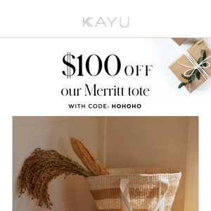 6 Days of Christmas: $100 Off
