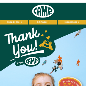 A Thank You Note From CAMP