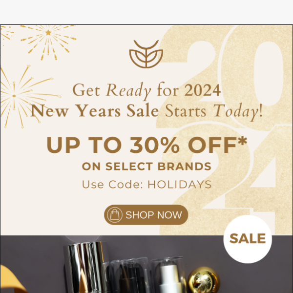 Get Ready For 2024 - Take Up to 30% Off! 🎇