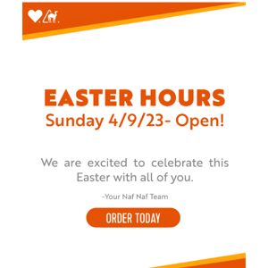 We're Open This Sunday! Come Celebrate Easter with Us!