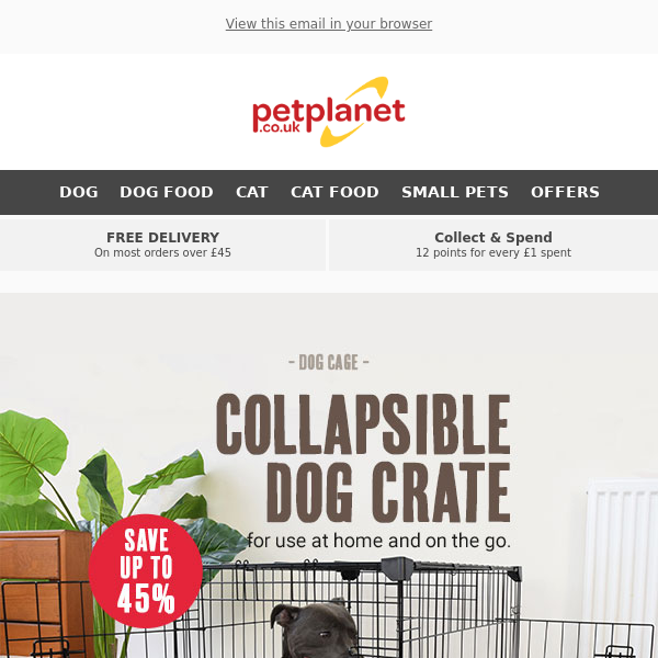The Collapsible Dog Crate That's Ideal For Travel