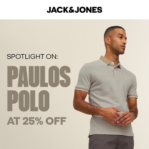 Back in stock: The Paulos polo