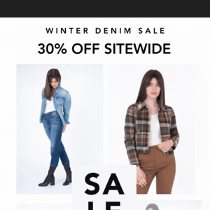 WINTER DENIM SALE