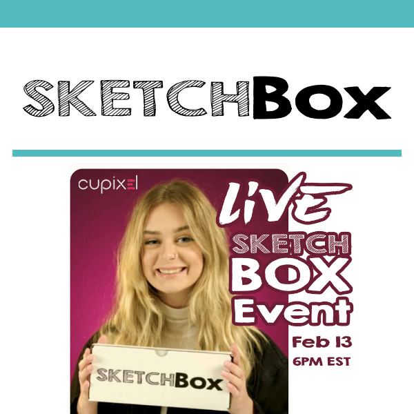 🎥 Live SketchBox event on Cupixel!