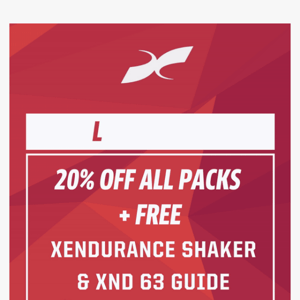 LAST DAY 📣 20% OFF All Packs 📣