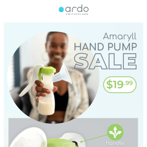 Special Limited-Time Offer: Grab our Amaryll Hand Pump for Just $19.99!  