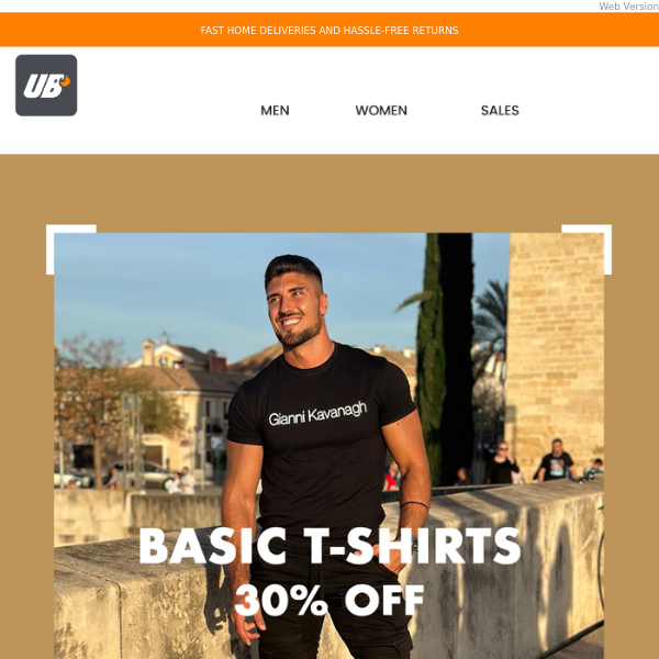 Basic T-Shirts 30% Off