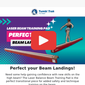 Perfect your Beam Landings! (feat. Laser Beam Training Pad)