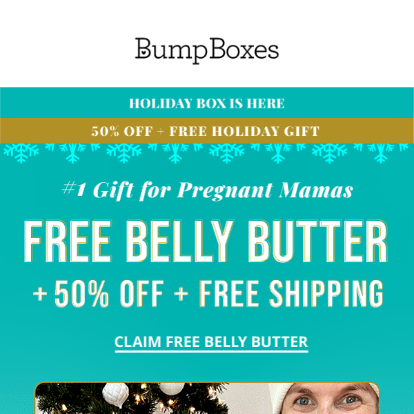#1 Gift for Pregnant Mamas ➳ FREE BELLY BUTTER!🎁