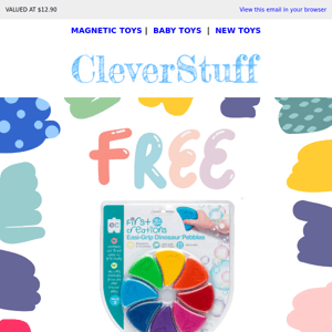 🦖 FREE Dinosaur Crayons for you Clever Stuff