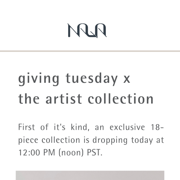 [launching today] an exclusive collection 🎨