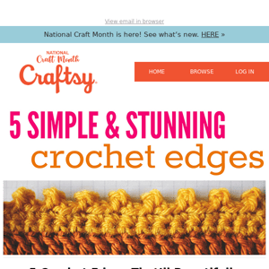 5 Crochet Edges That’ll Beautifully Finish Any Project