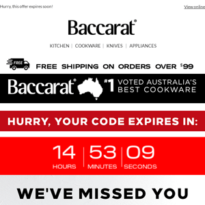 Baccarat AU, Don't forget to use your $20 voucher!