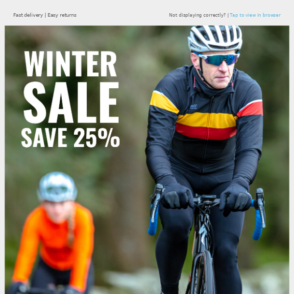 All Winter Sale offers end tonight!