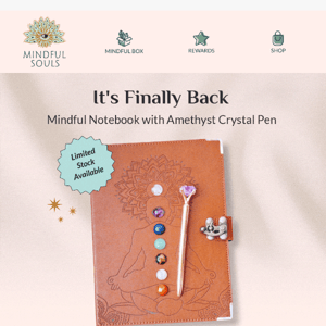 🤩 Your Fave Mindful Notebook is Back!