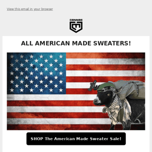 American Made Sweaters!