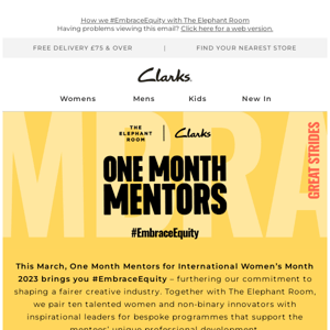 One Month Mentors for International Women’s Month