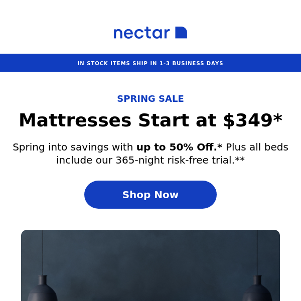 Forget something? Beds start at $349 👀