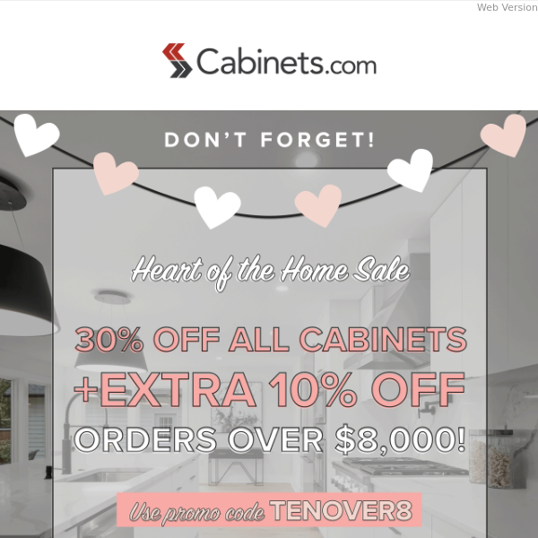SALE ... ❤️ The Heart of the Home Sale ❤️
