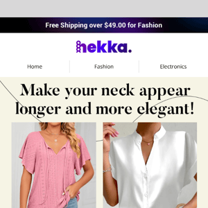 Still deciding? Your v-neck is waiting!