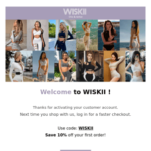 Welcome to WISKII Active