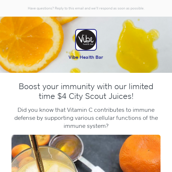 Boost Your Immunity with $4 City Scout! 🍊🌿