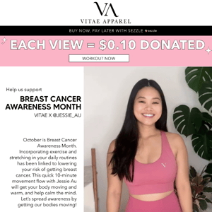 Each view = $0.01 donated!💖