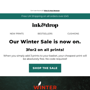 3for2 in the Winter Sale!