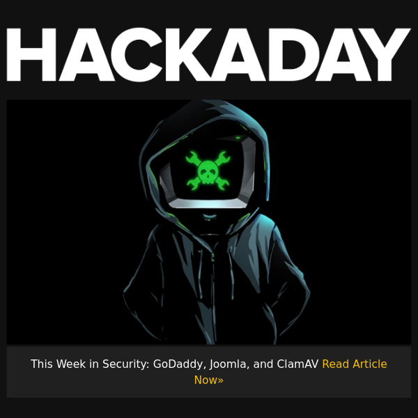Hackaday Newsletter 0x65