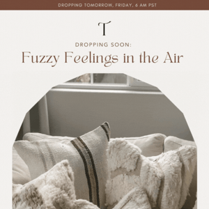 🏷️ DROPPING SOON: Fuzzy Feelings in the Air